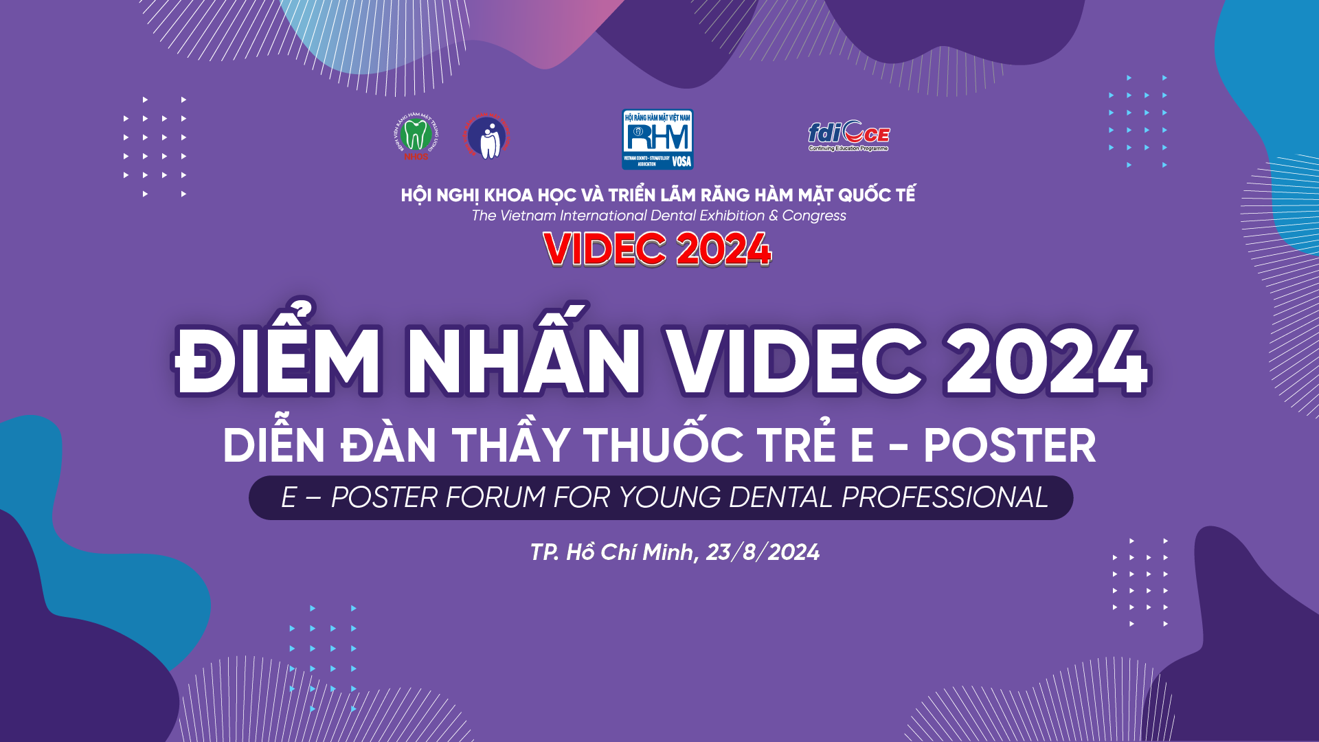 Diễn đàn thầy thuốc trẻ E - POSTER: "điểm nhấn" đặc biệt của Hội nghị khoa học và triển lãm răng hàm mặt - VIDEC 2024